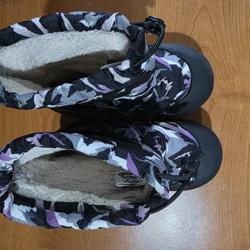 Bogs Kids Rain & Snow Boots Black Gray Purple